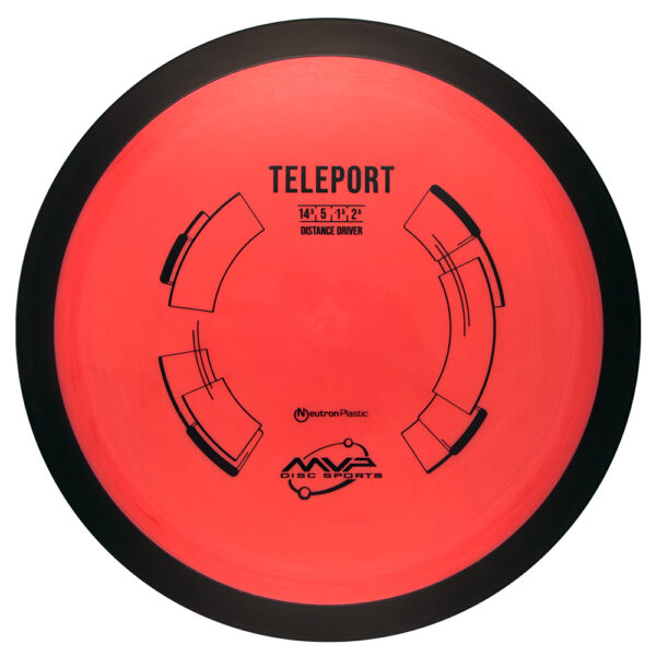 MVP Teleport Neutron Distance Driver - Red Disc