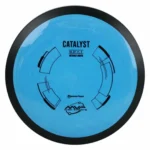 MVP Catalyst distance driver in Neutron plastic – 13 speed, 5.5 glide, -2 turn, 2 fade