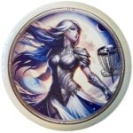 Infinity Art Series - Custom Disc Golf Discs - Limited Edition - #17 Lunar Guardian, P Model US