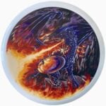 Infinity Art Series - Custom Disc Golf Discs - Limited Edition - #28 Inferno Dragon, M5