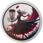 Infinity Art Series - Custom Disc Golf Discs - Limited Edition - #34 Crimson Wraith, M5