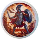 Infinity Art Series - Custom Disc Golf Discs - Limited Edition - #43 Spartan Fury, M5