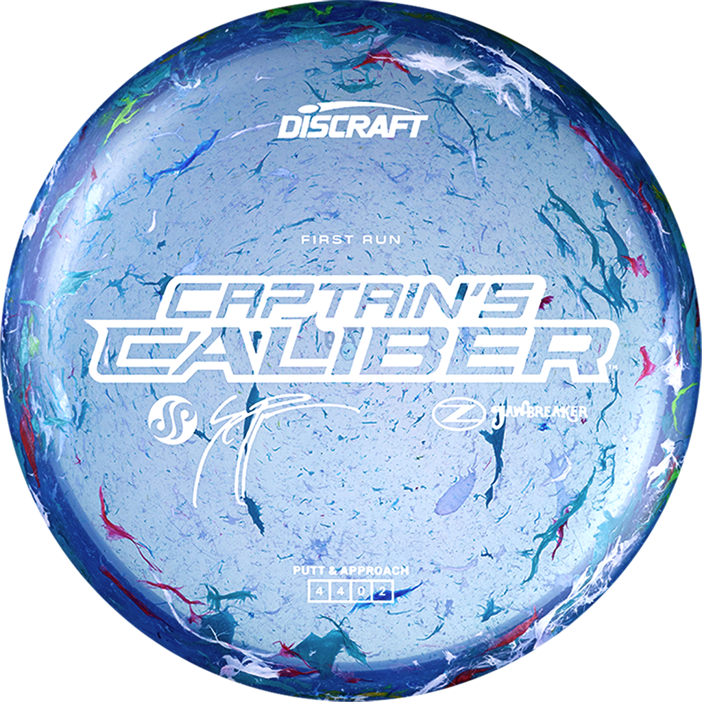 Discraft Captain's Caliber disc golf putters — manufacturer reference image