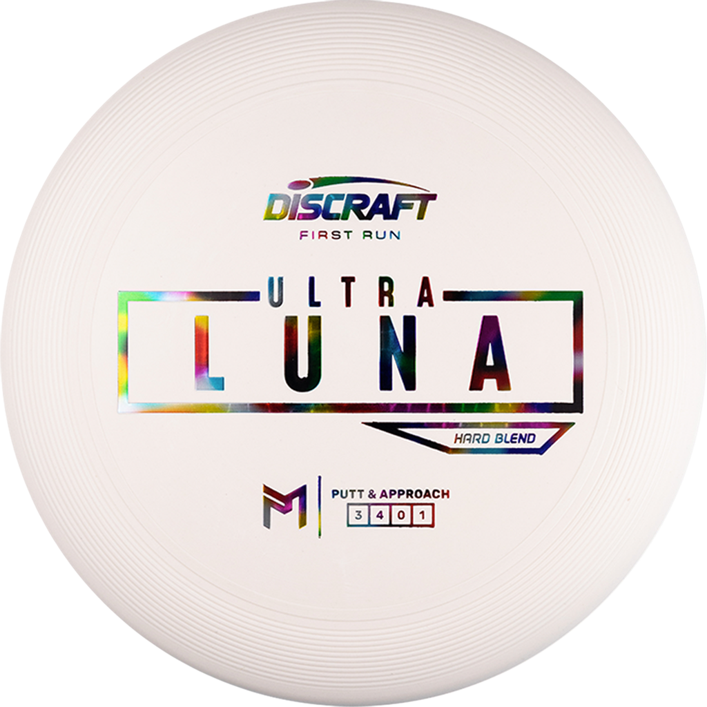 Discraft UltraLuna disc golf putters — manufacturer reference image