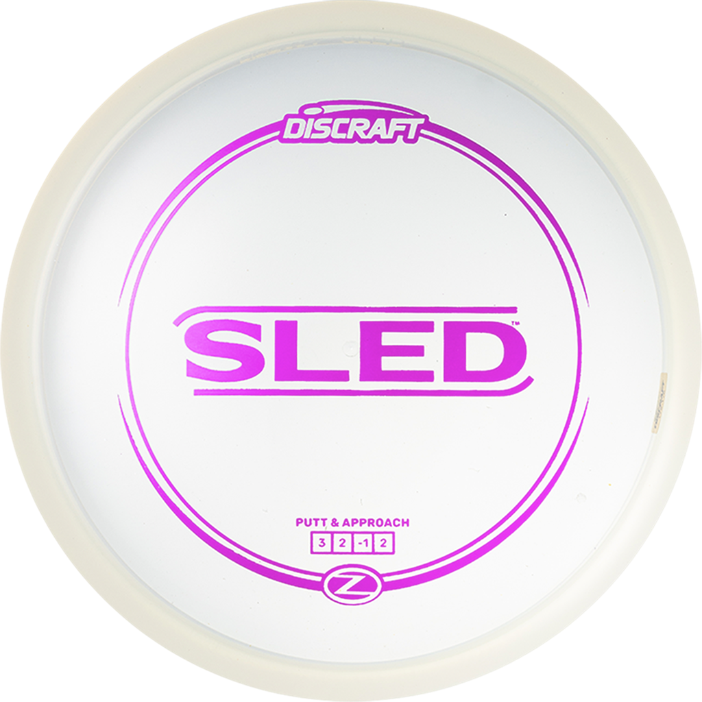 Discraft Sled disc golf putters — manufacturer reference image